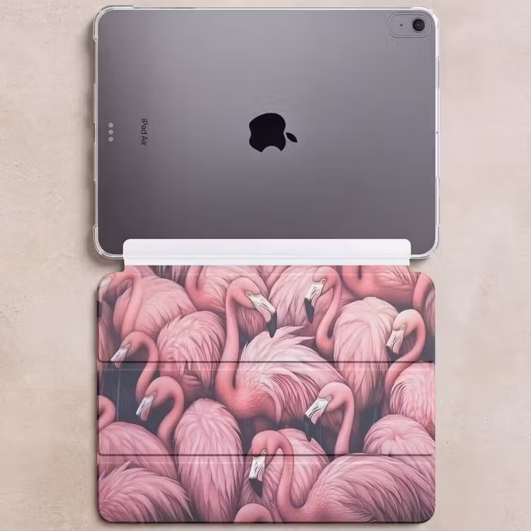 iPad hoes - Flamingo - Roze - Dieren — 6
