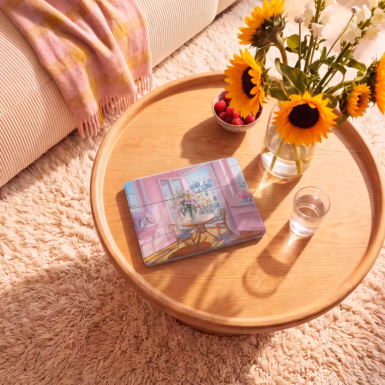 iPad hoes - Pink - City - Bloemen — 2