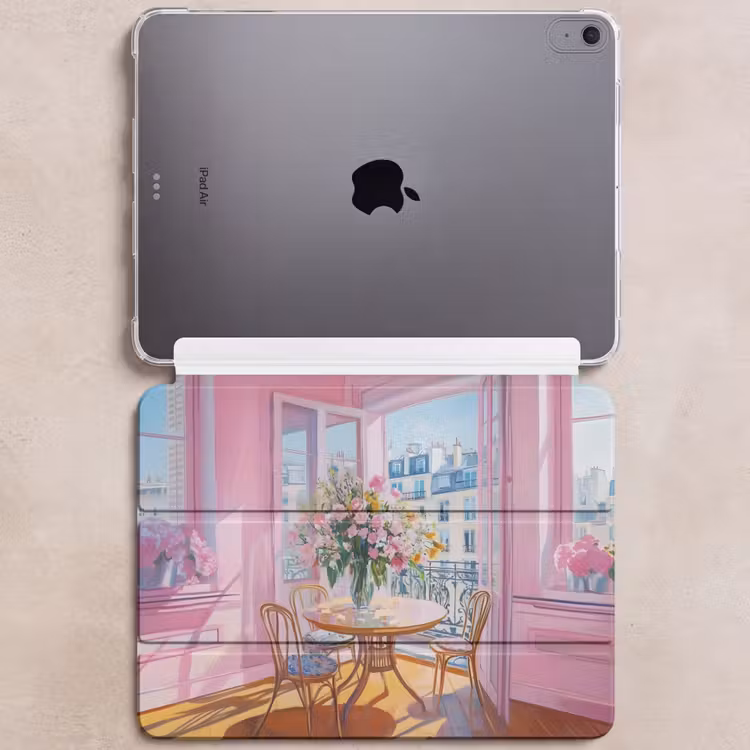 iPad hoes - Pink - City - Bloemen — 6