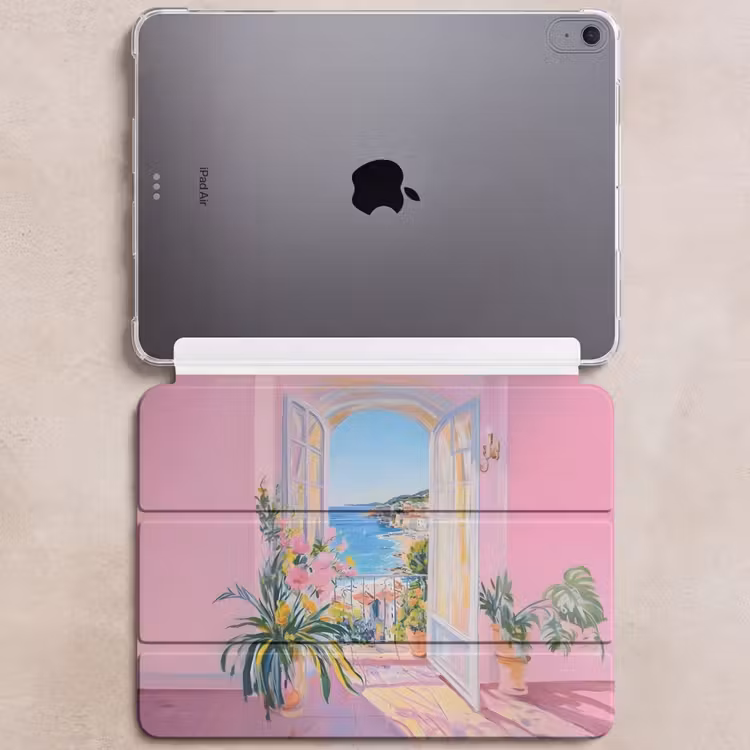 iPad hoes - Roze - Buiten - Verf — 6
