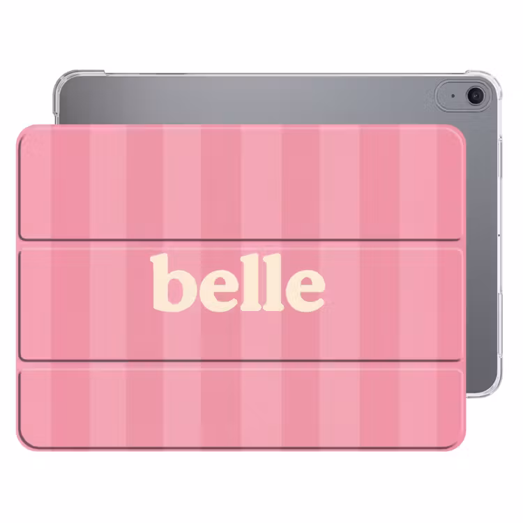 iPad hoes - Roze - Gestreept - Belle — 1