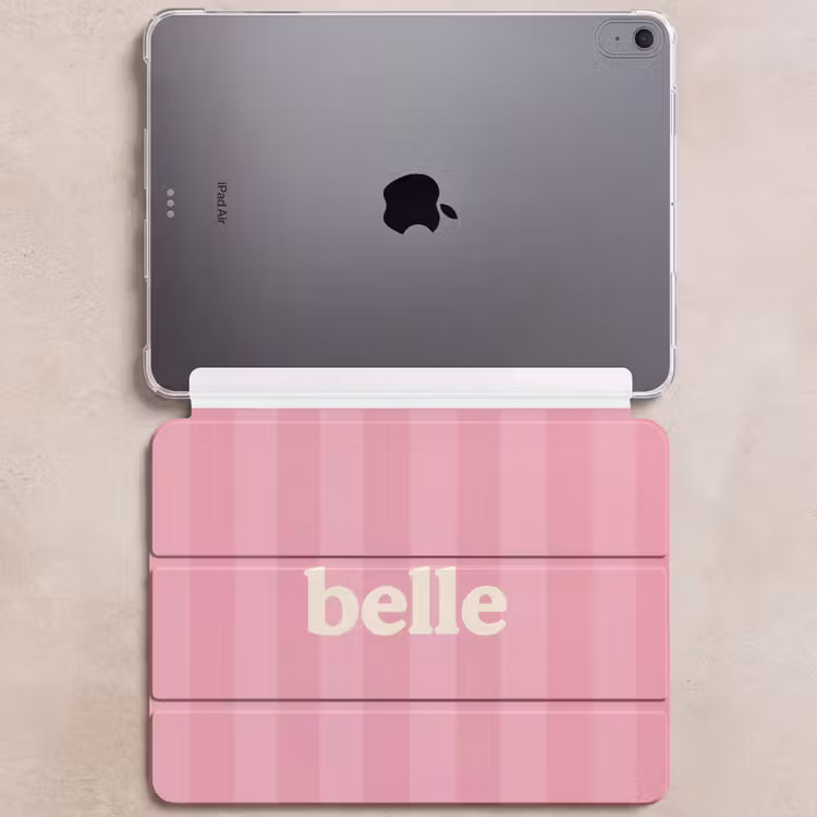 iPad hoes - Roze - Gestreept - Belle — 6