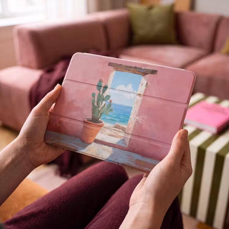 iPad hoes - Zee - Roze - Cactus — 4