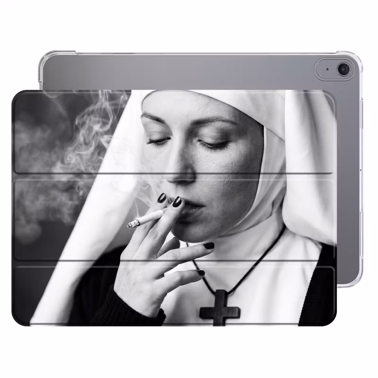 iPad hoes - Non - Roken - Portret - Zwart - Wit - Rebels — 1