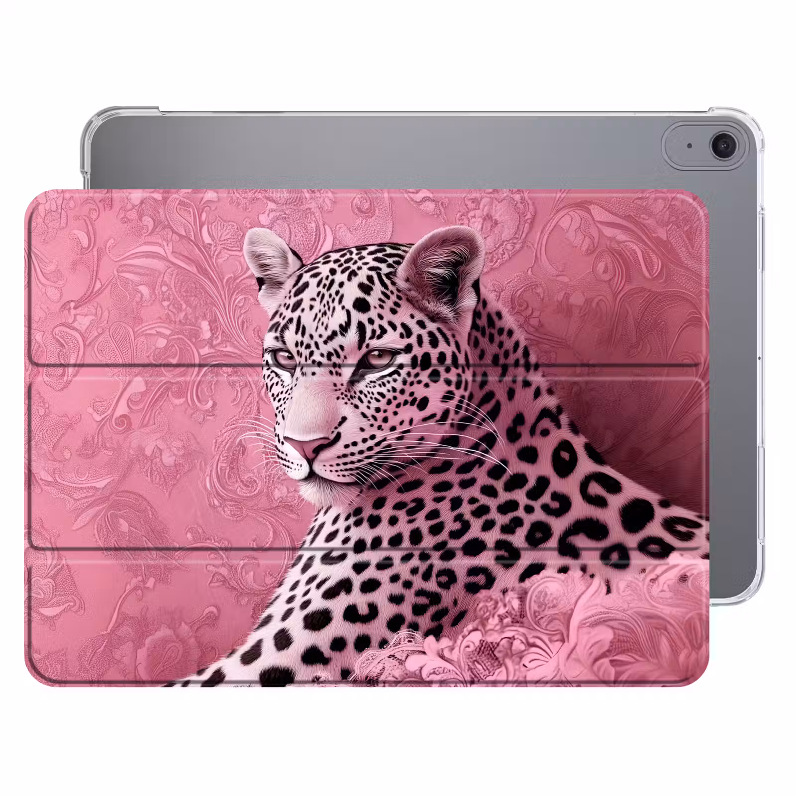 iPad hoes - Panter - Luxe - Roze — 1