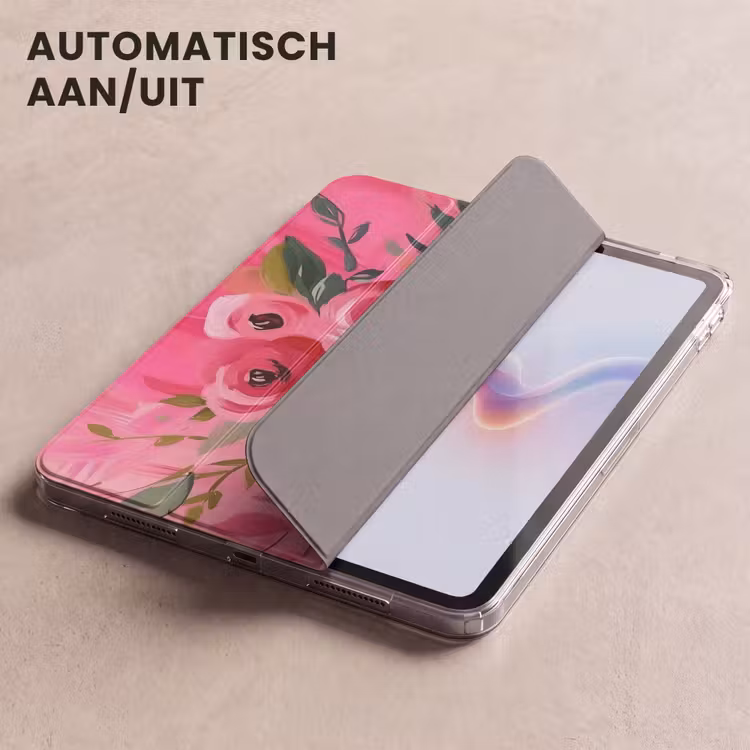 iPad hoes - Bloemen - Verf - Roze — 5