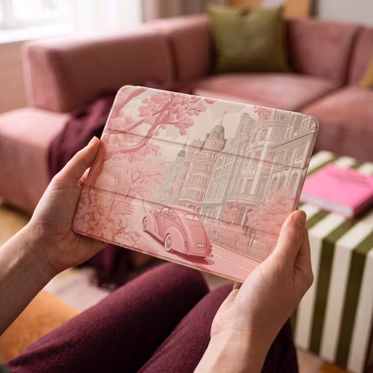 iPad hoes - City - Car - Pink — 4