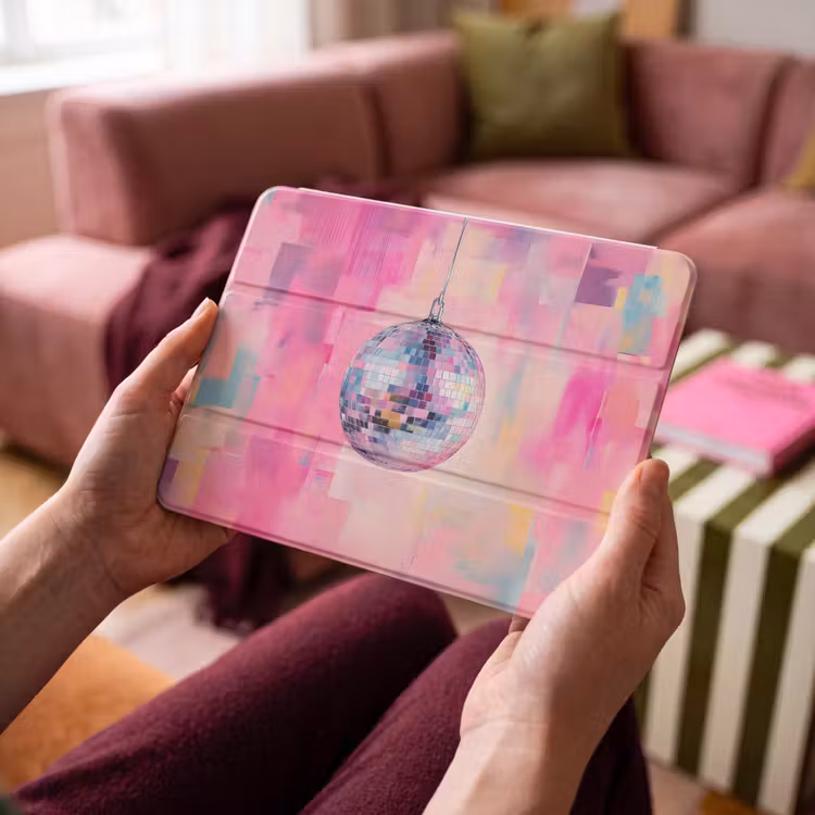 iPad hoes - Discobal - Pink - Verf — 4