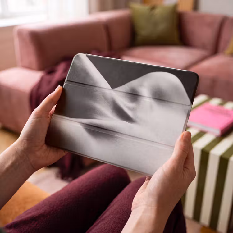 iPad hoes - Lichaam - Vormen - Abstract - Zwart - Wit - Sensueel — 4