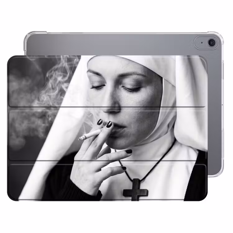 iPad hoes - Non - Roken - Portret - Zwart - Wit - Rebels — 1