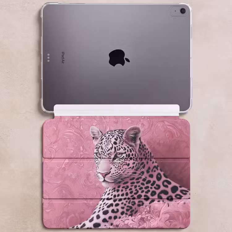 iPad hoes - Panter - Luxe - Roze — 6