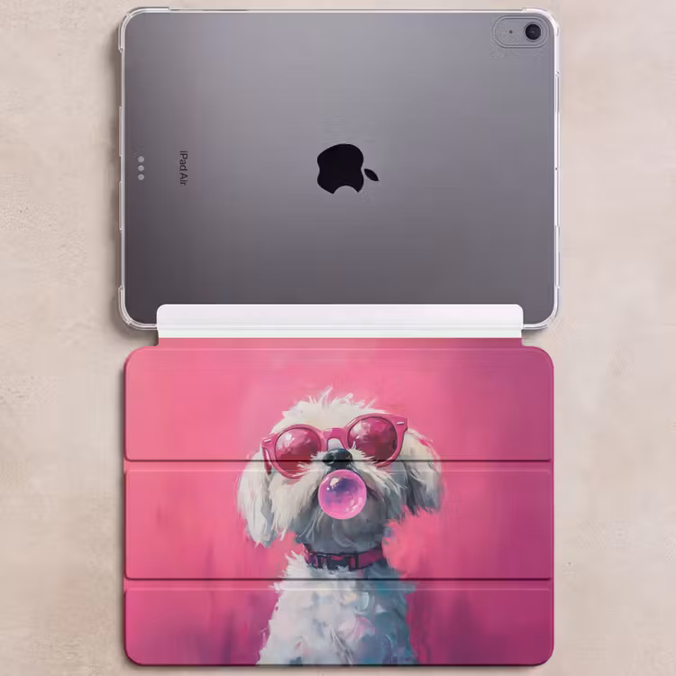 iPad hoes - Pink - Hond - Bubbel — 6
