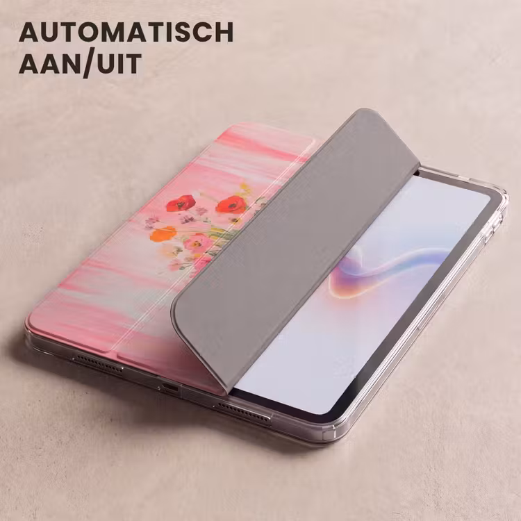 iPad hoes - Roze - Bloemen - Cowboy — 5