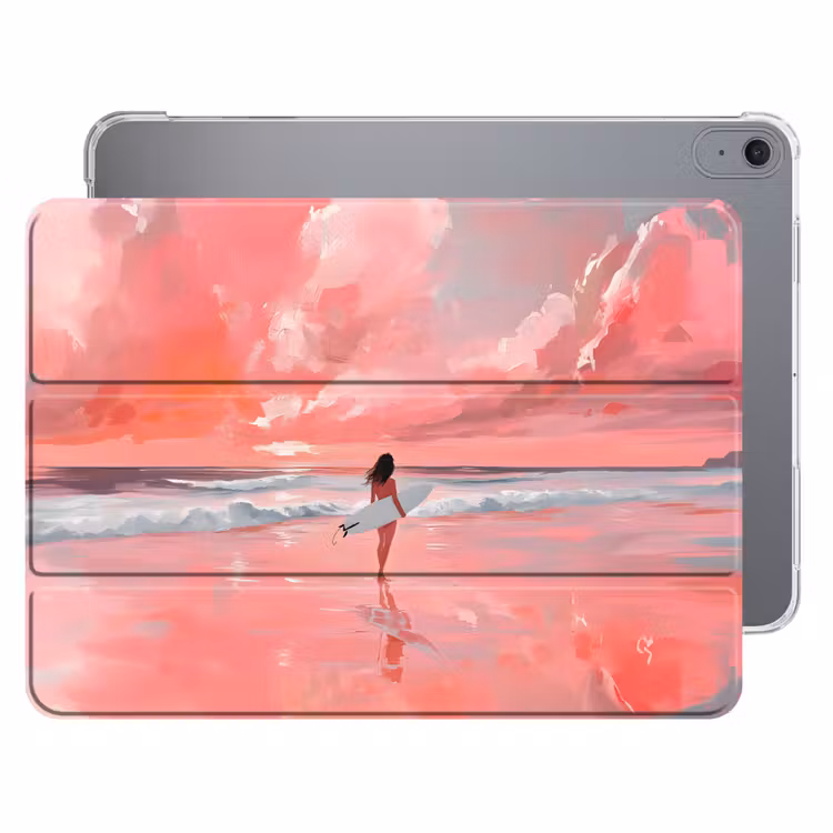 iPad hoes - Roze - Surfen - Zee — 1