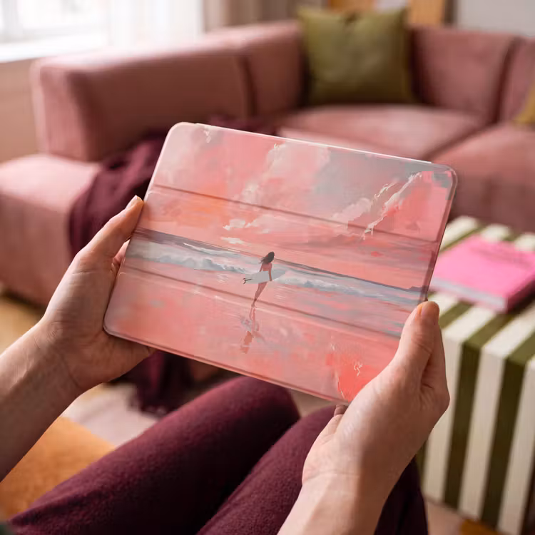 iPad hoes - Roze - Surfen - Zee — 4