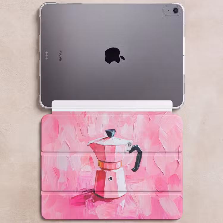 iPad hoes - Roze - Verf - Coffee — 6