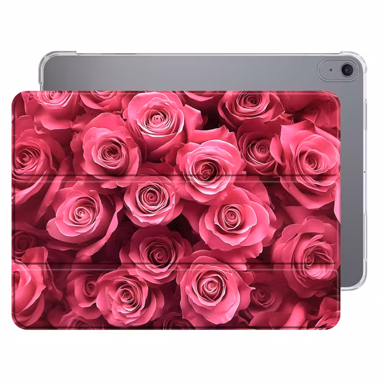 iPad hoes - Rozen - Pink - Bloem — 1