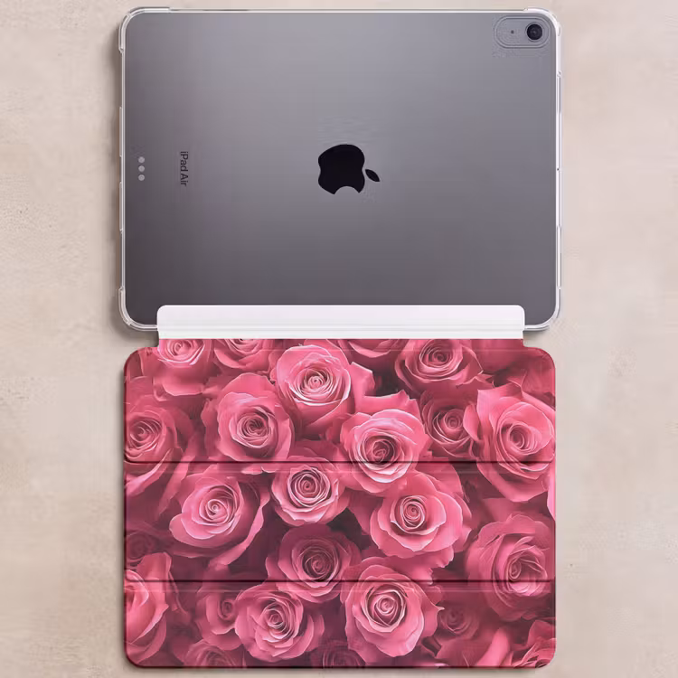 iPad hoes - Rozen - Pink - Bloem — 6