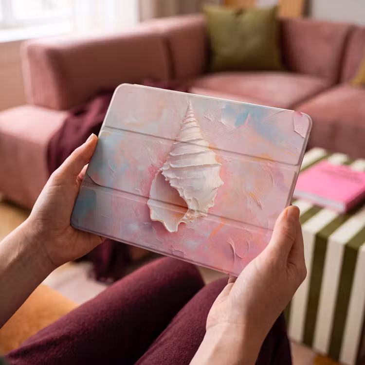 iPad hoes - Schelp - Pastel - Pink — 4
