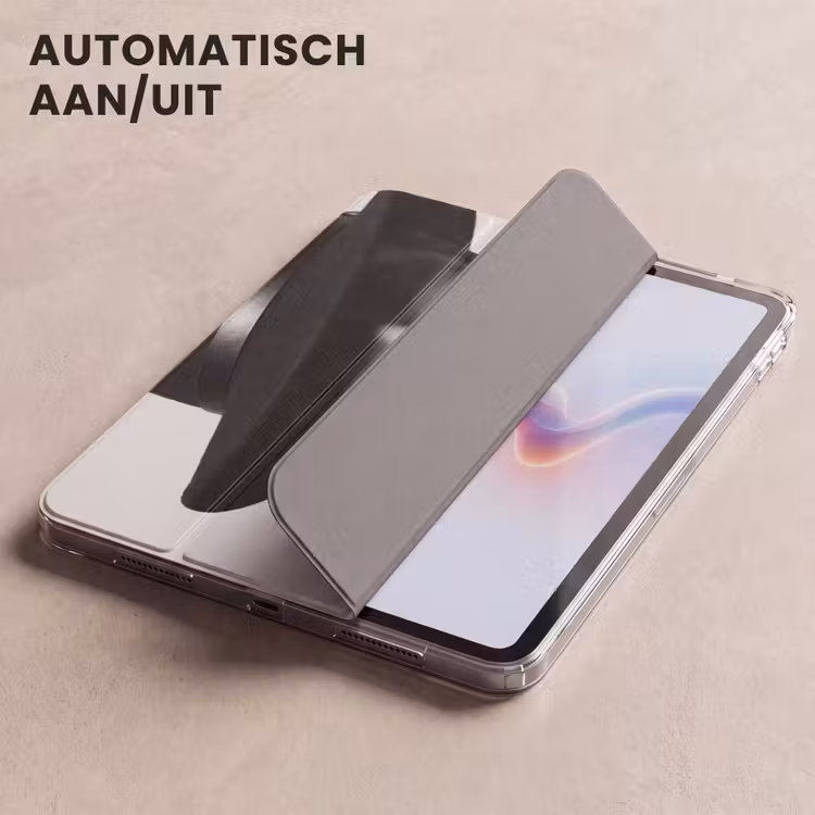 iPad hoes - Vrouw - Schaduw - Zwart - Wit - Mysterieus — 5