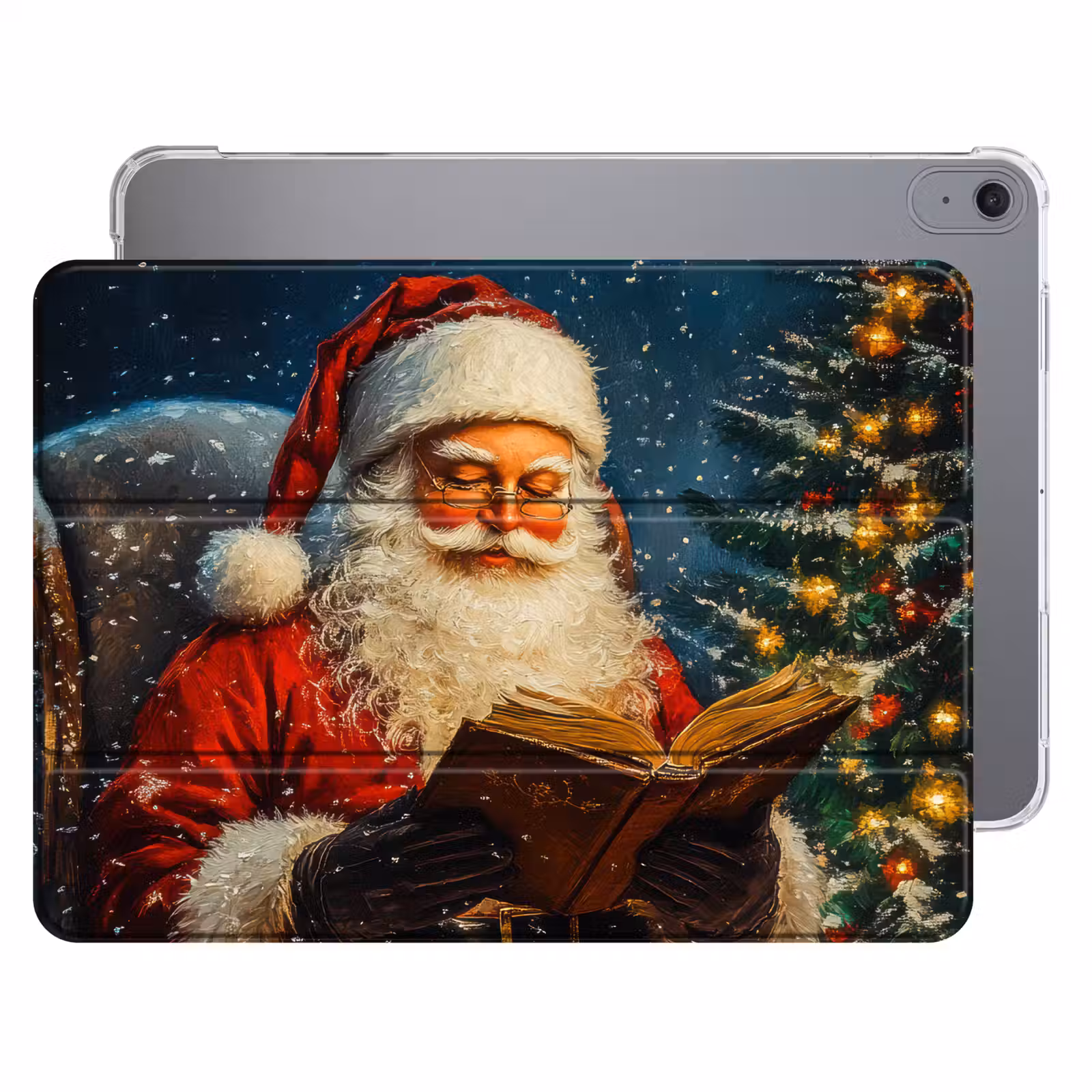 iPad hoes - Kerstman - Kerst - Winter - Kerstboom — 1