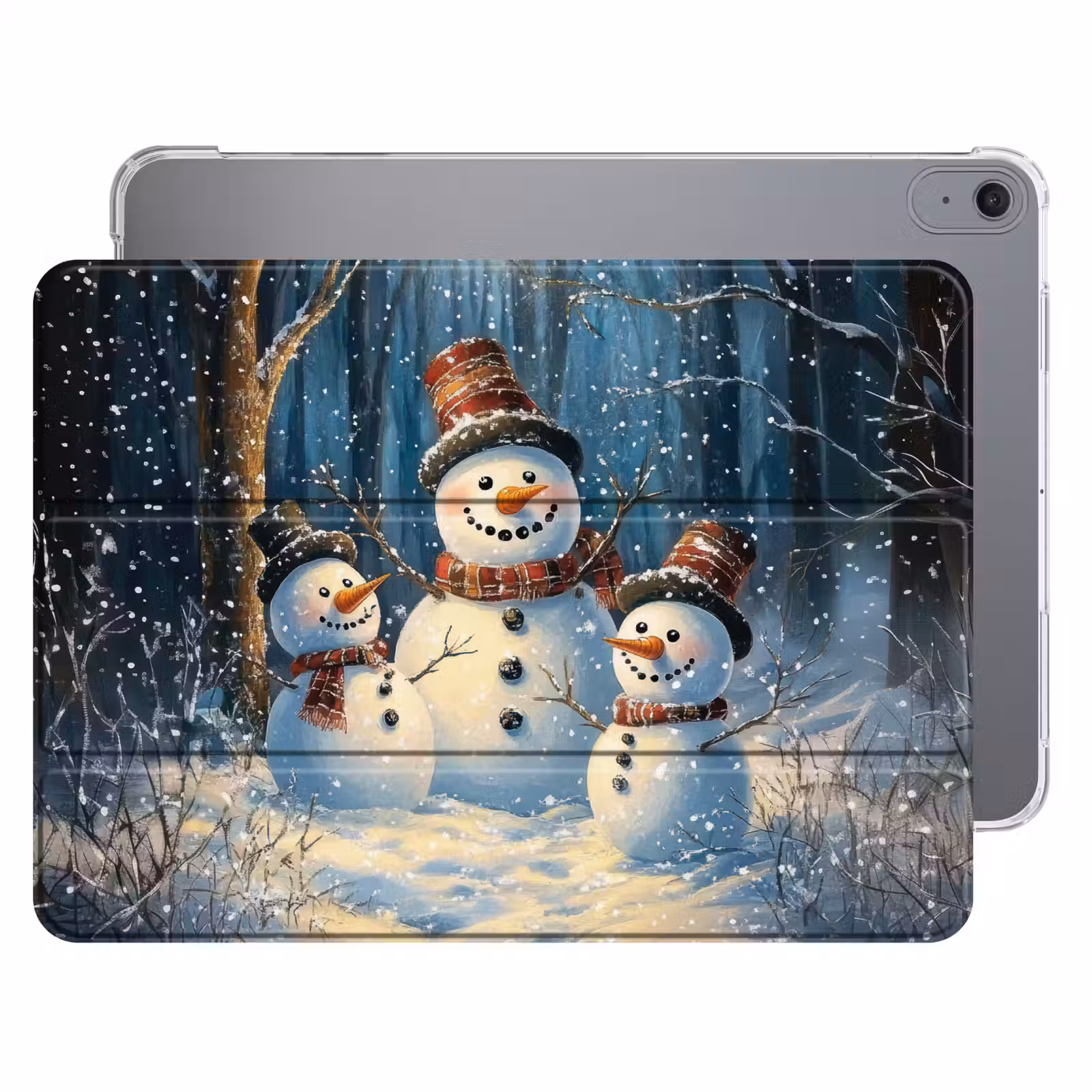 iPad hoes - Sneeuwpop - Sneeuw - Winter - Bos — 1