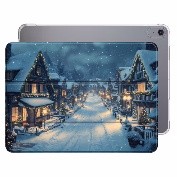 iPad hoes - Kerstdorp - Kerst - Sneeuw - Winter — 1