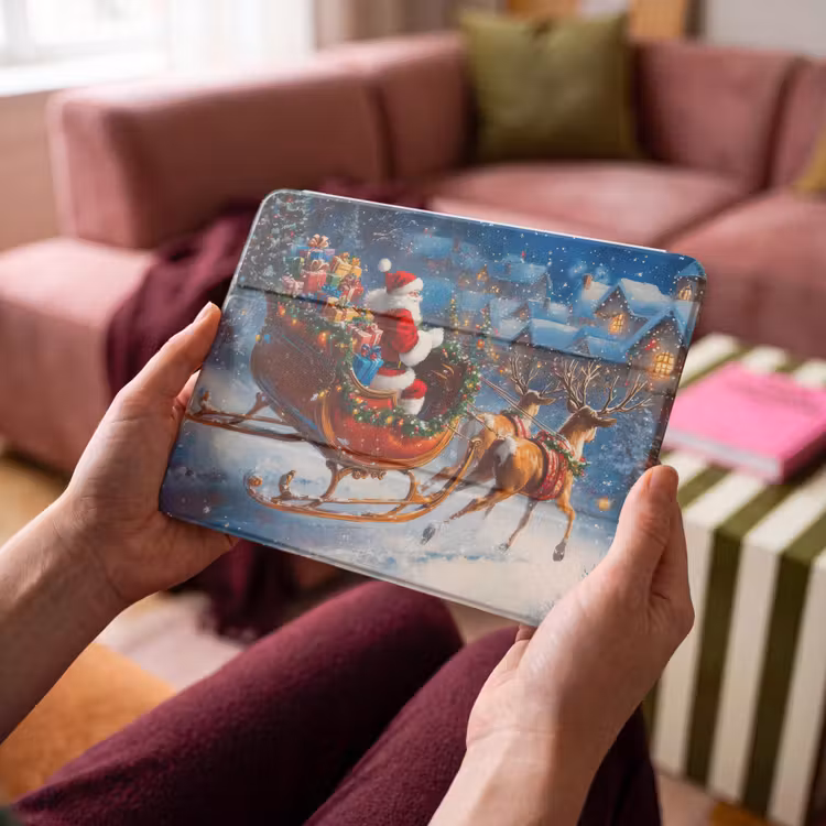 iPad hoes - Kerstman - Rendier - Kerst - Sneeuw — 4