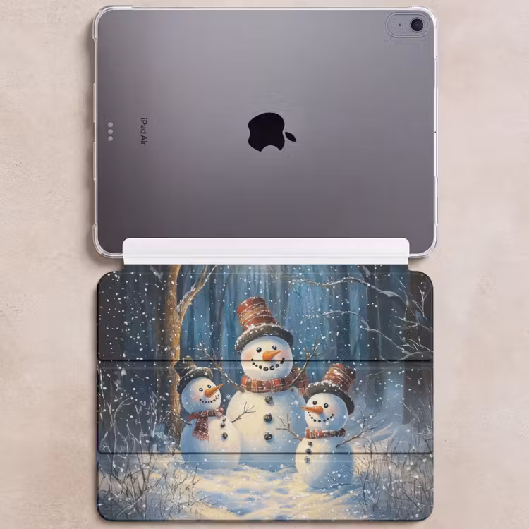iPad hoes - Sneeuwpop - Sneeuw - Winter - Bos — 6