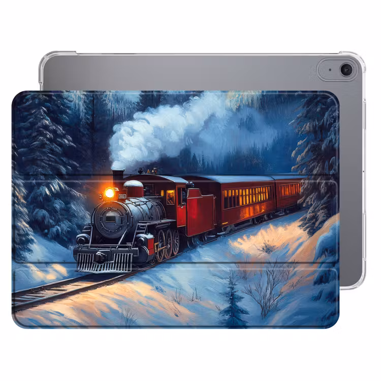 iPad hoes - Trein - Kerst - Sneeuw - Kersttrein — 1