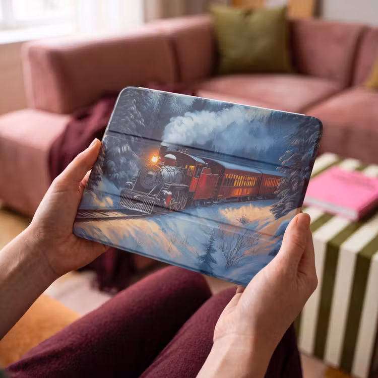 iPad hoes - Trein - Kerst - Sneeuw - Kersttrein — 4