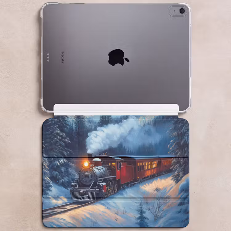 iPad hoes - Trein - Kerst - Sneeuw - Kersttrein — 6