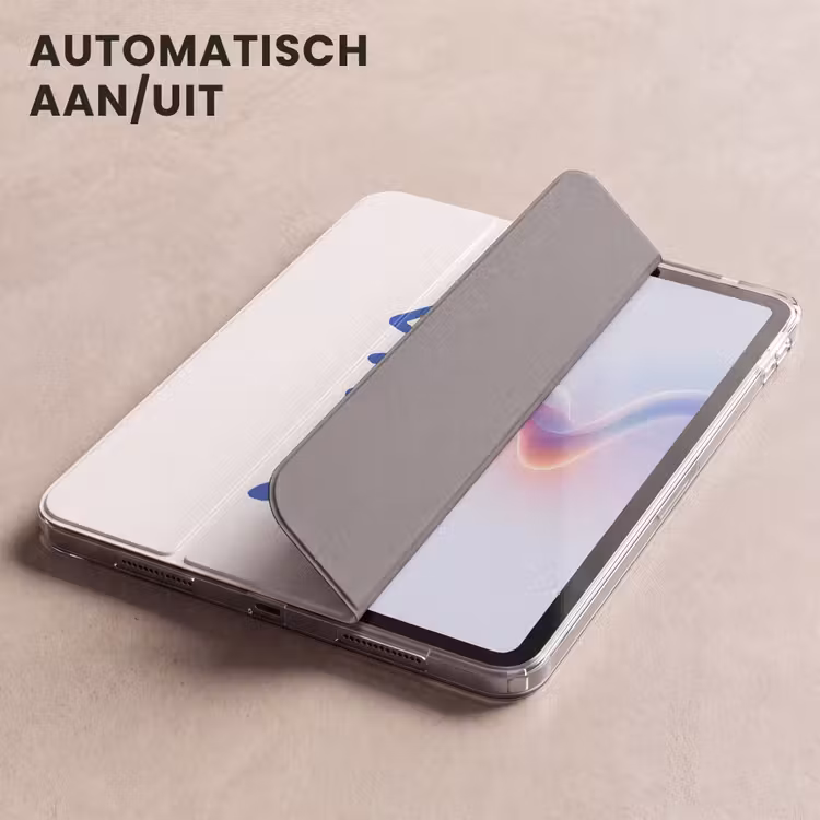 iPad hoes - Vis - Minimalistisch - Blauw - Lijn — 5