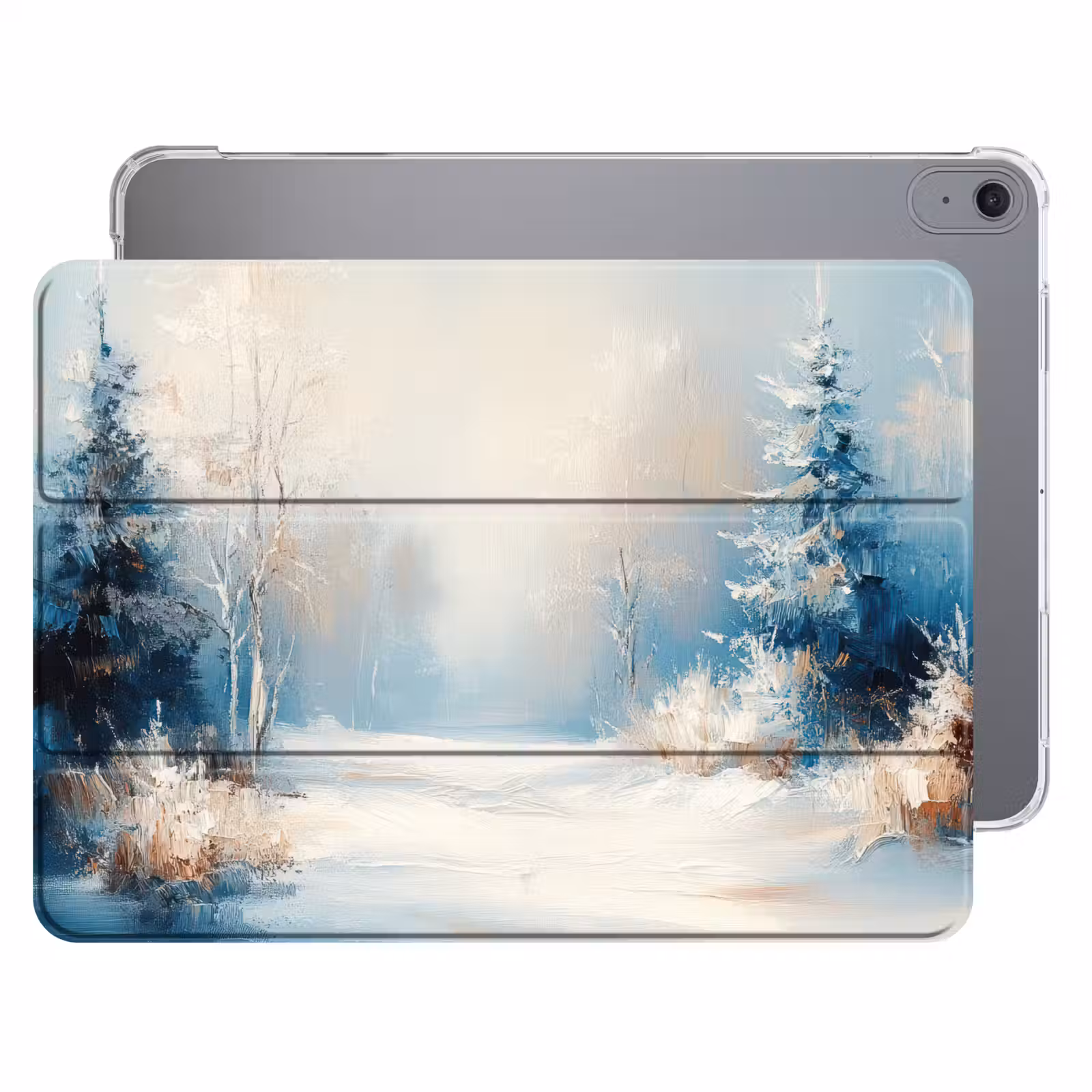 iPad hoes - Wald – Winter – Natur – Abstrakt – Schnee — 1