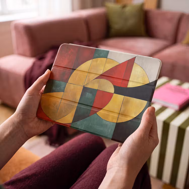 iPad hoes - Abstract - Kerst - Goud - Rood - Groen — 4