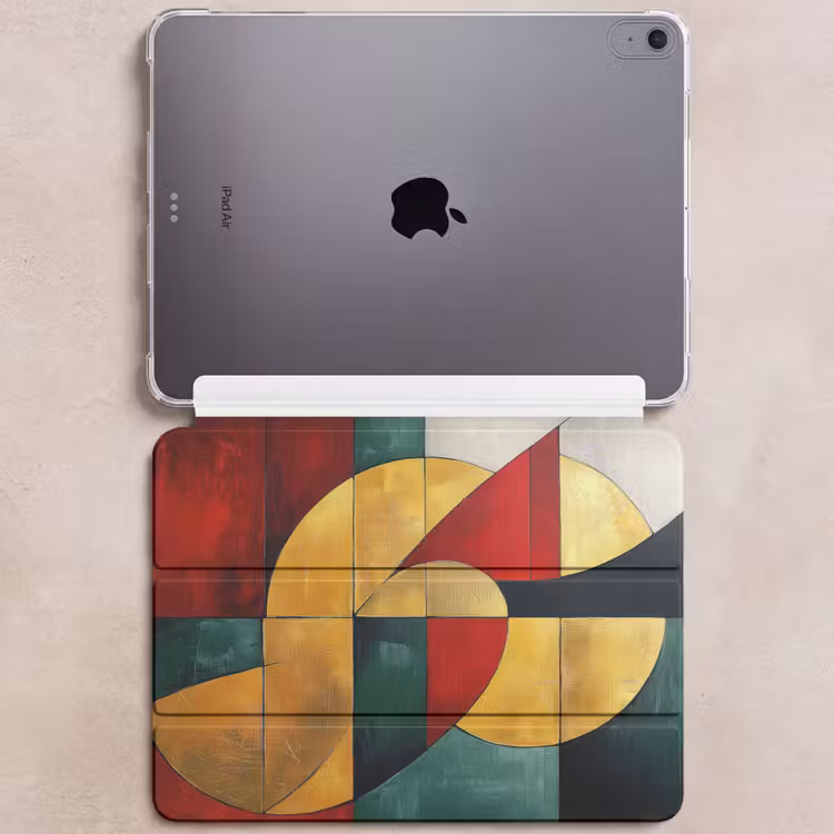 iPad hoes - Abstract - Kerst - Goud - Rood - Groen — 6