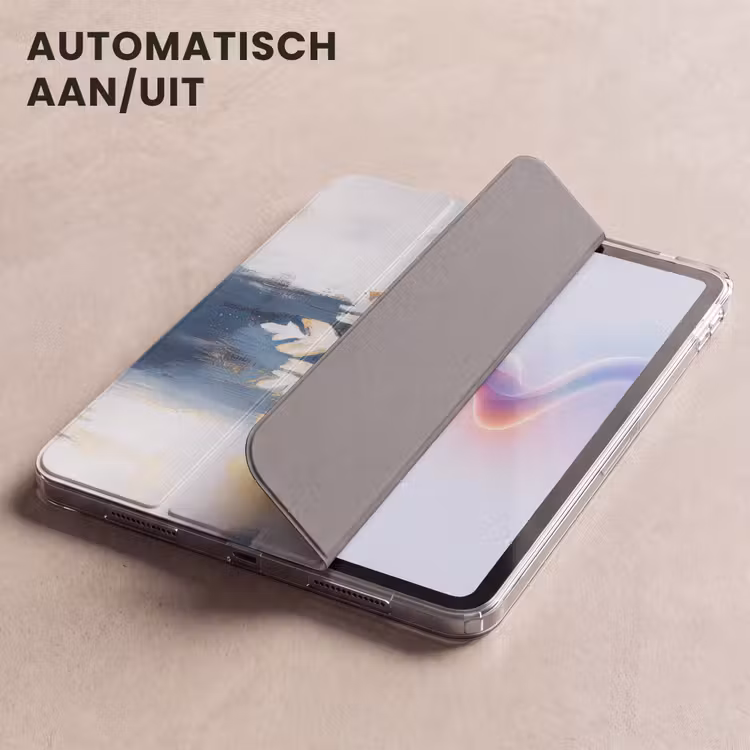 iPad hoes - Abstract - Winter - Sneeuwvlok - Sneeuw - Goud — 5