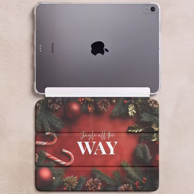 iPad hoes - Kerst - Quote - Rood - Kerstballen — 6