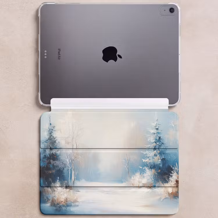 iPad hoes - Wald – Winter – Natur – Abstrakt – Schnee — 6