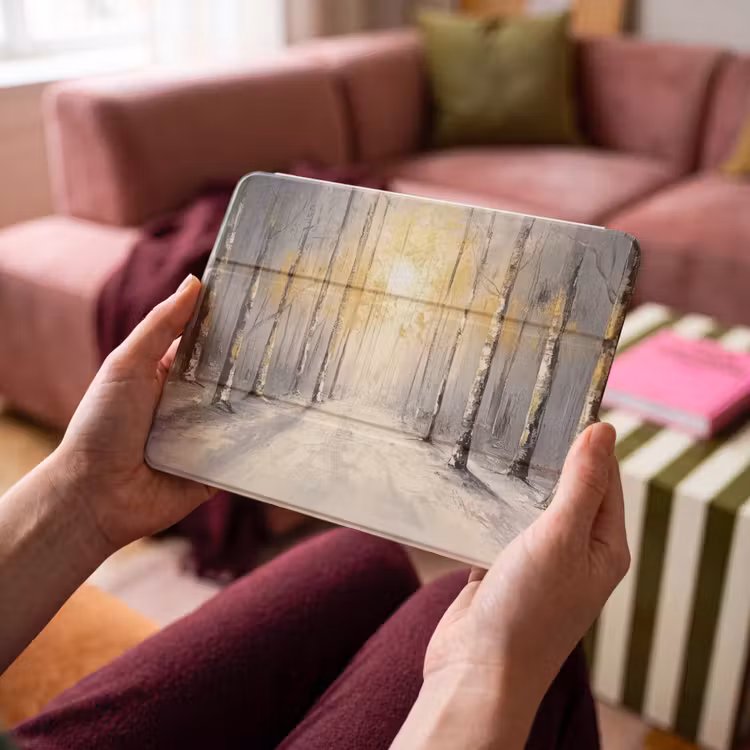 iPad hoes - Winter - Abstract - Sneeuw - Natuur - Zon — 4