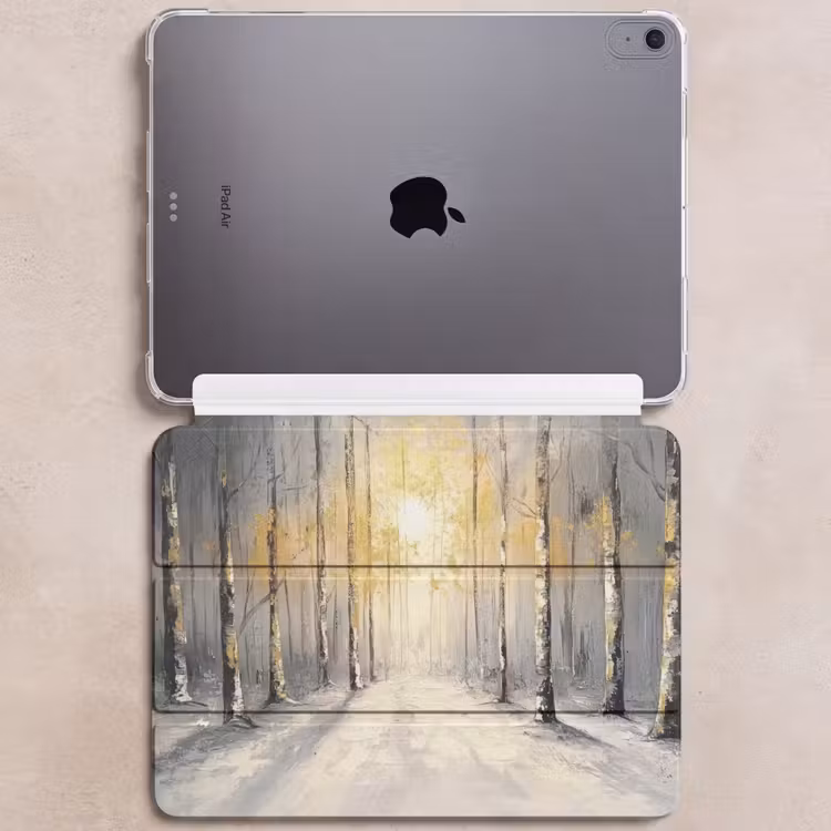 iPad hoes - Winter - Abstract - Sneeuw - Natuur - Zon — 6