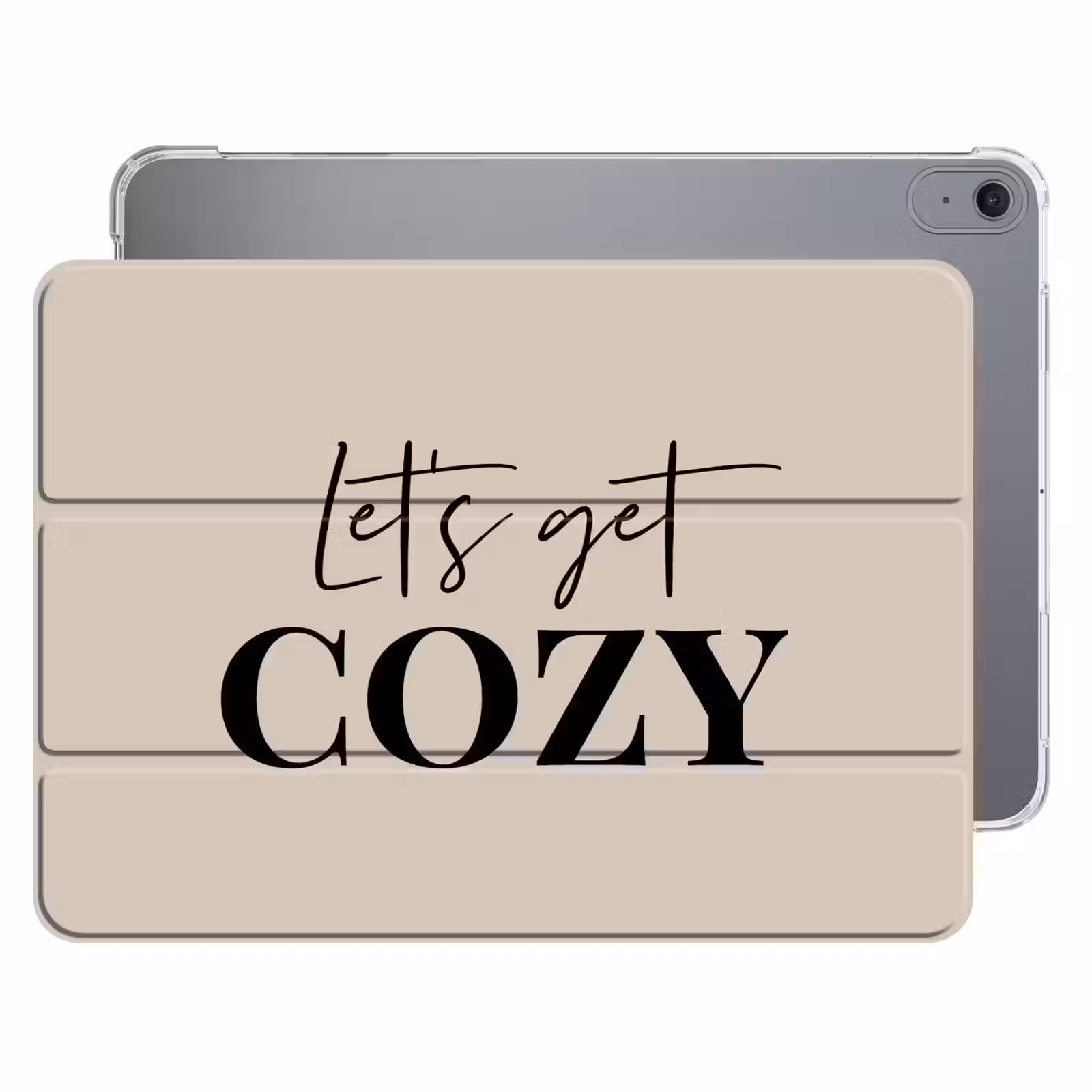 iPad hoes - Beige - Winter - Quote - Cozy — 1