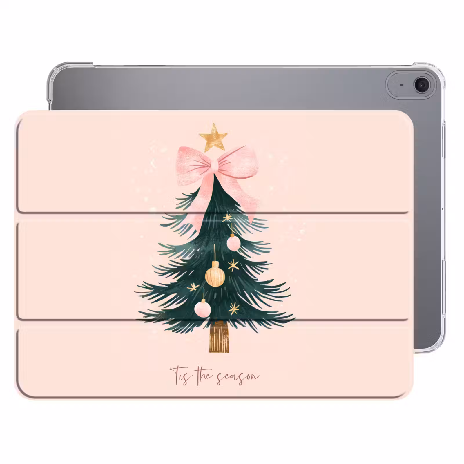 iPad hoes - Christmas Season - Kerst - Kerstboom - Roze — 1