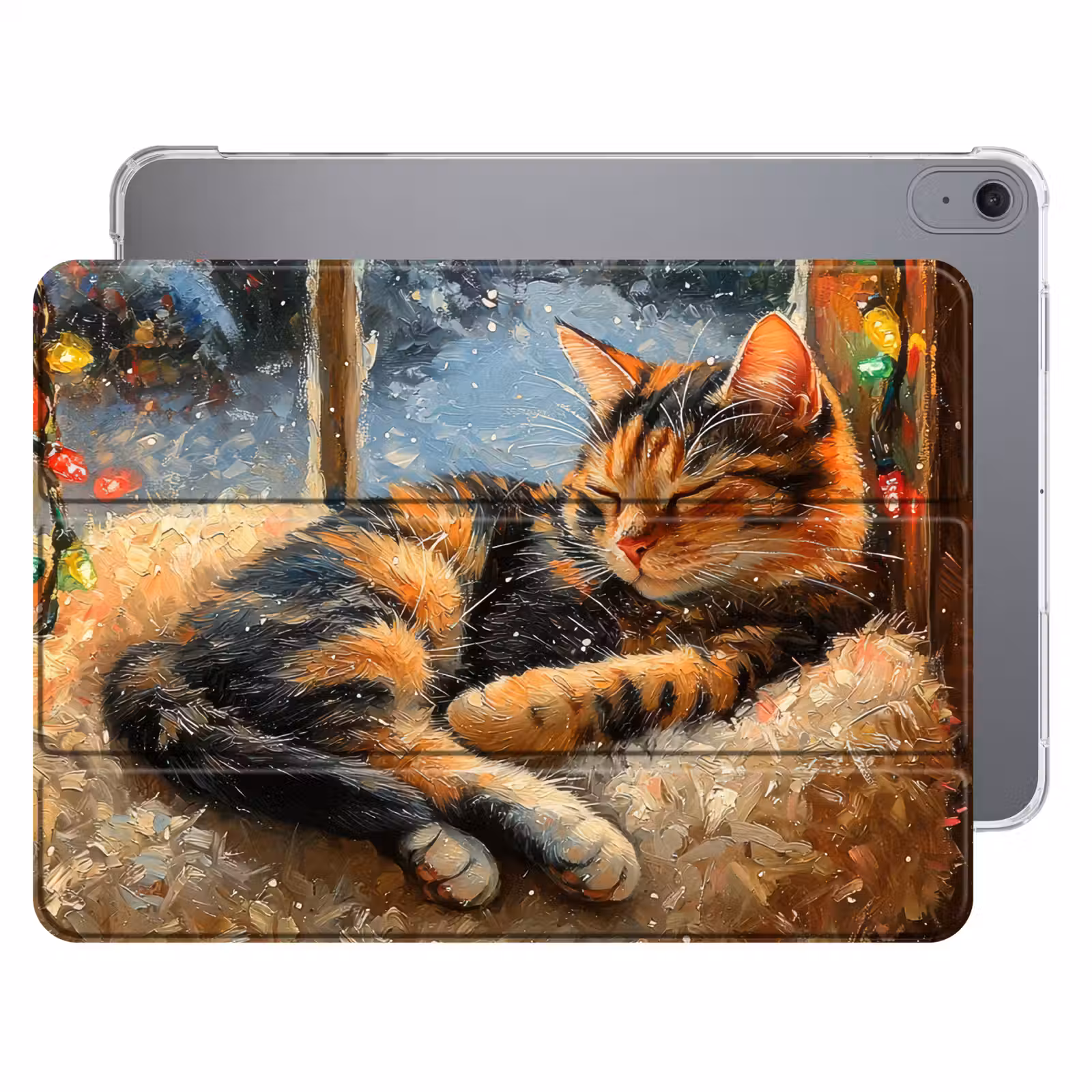 iPad hoes - Kat - Kerst - Winter - Dier — 1