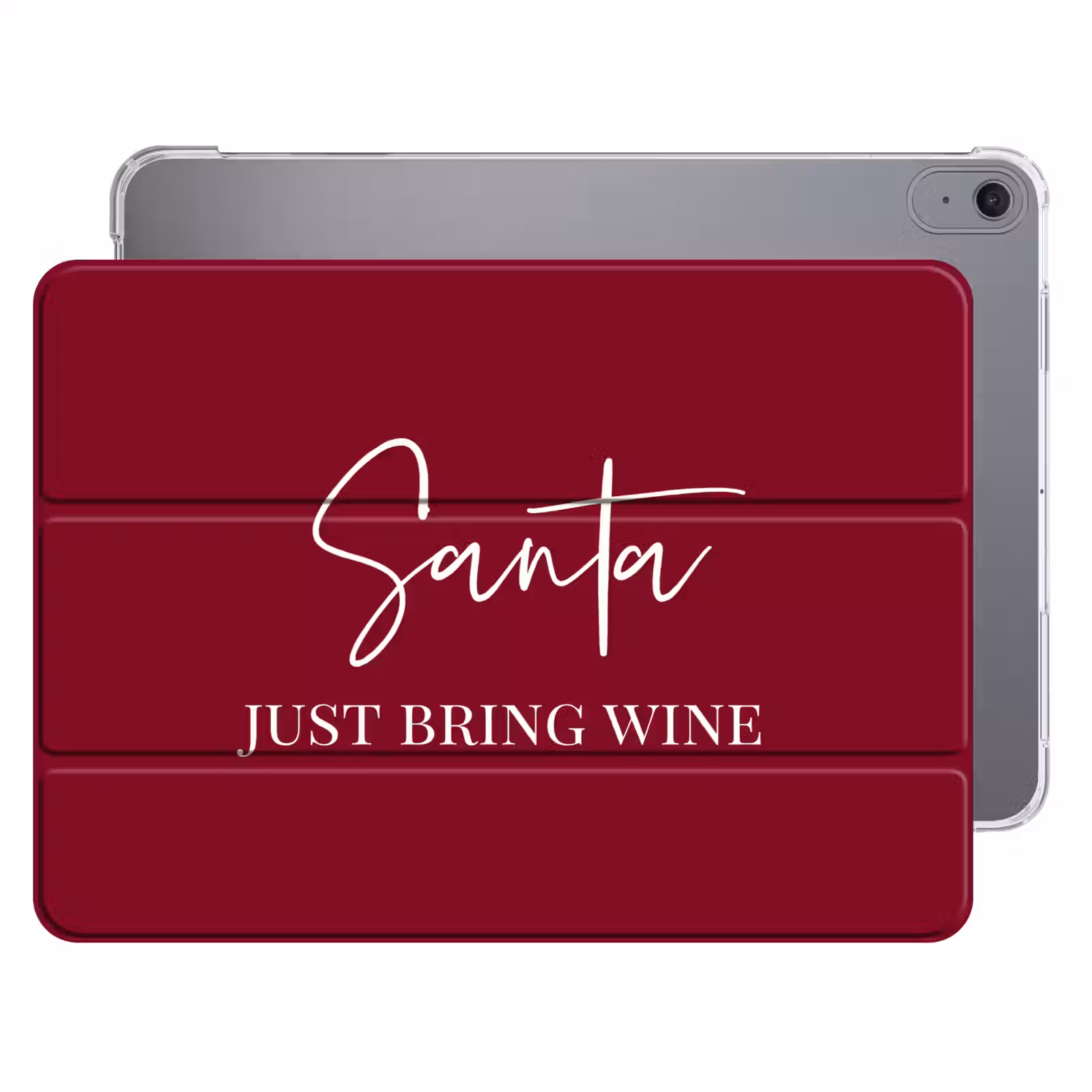 iPad hoes - Santa - Wine - Rood - Kerst - Kerstman — 1
