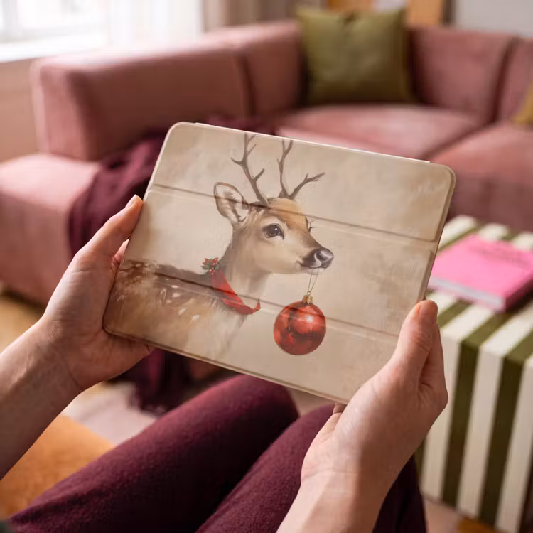 iPad hoes - Kerst - Hert - Gewei - Kerstbal - Rendier — 4