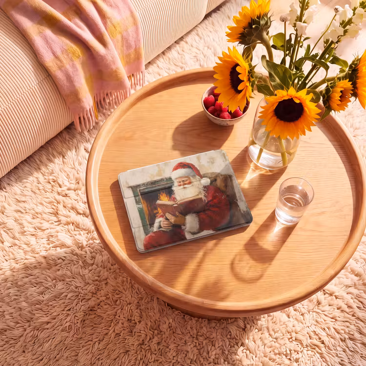 iPad hoes - Kerst - Kerstman - Winter - Open Haard — 2