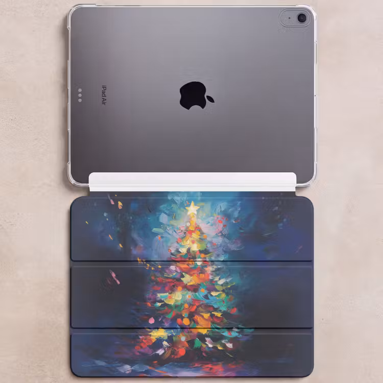 iPad hoes - Kerstboom - Kerst - Abstract - Kleurrijk — 6