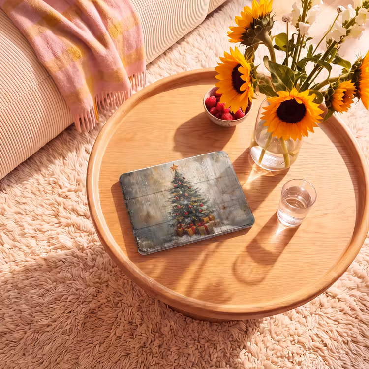 iPad hoes - Kerstboom - Vintage - Kerst - Cadeau — 2