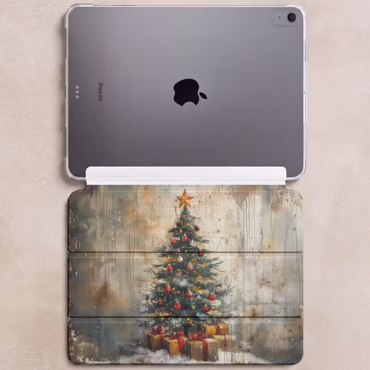 iPad hoes - Kerstboom - Vintage - Kerst - Cadeau — 6